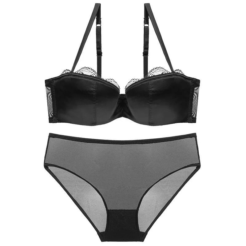 Élégance Parisienne – Luxurious Push-Up Lingerie Set