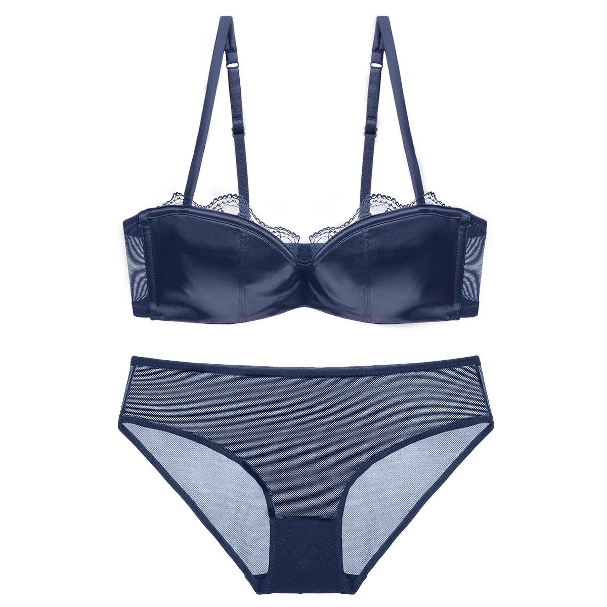 Élégance Parisienne – Luxurious Push-Up Lingerie Set
