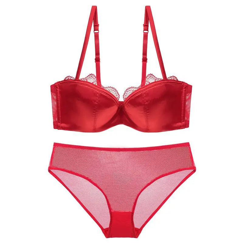 Élégance Parisienne – Luxurious Push-Up Lingerie Set