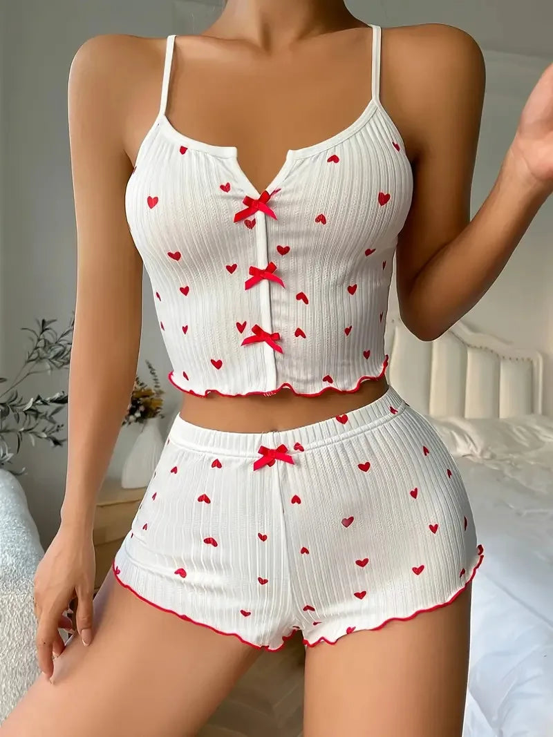 LoveNest Pajama Set – Sweet, Sexy & Comfy