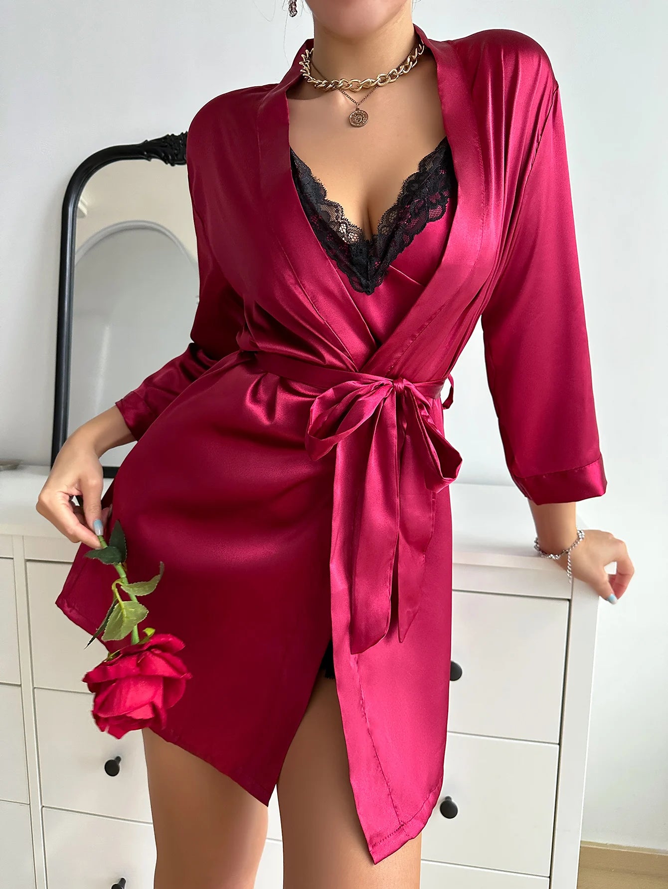 Satin Softness – Night Lingerie