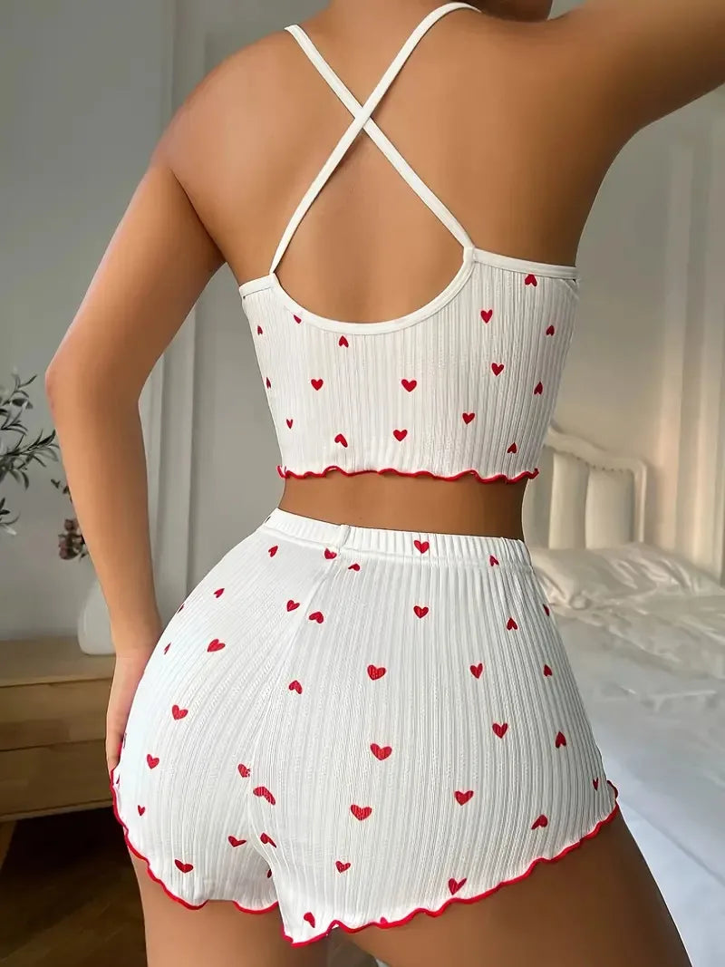 LoveNest Pajama Set – Sweet, Sexy & Comfy