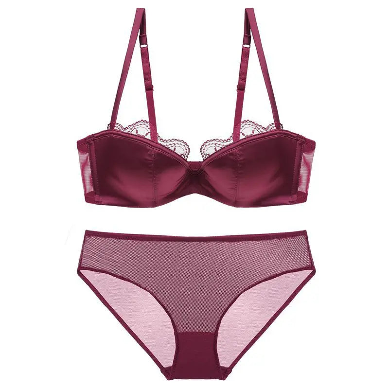 Élégance Parisienne – Luxurious Push-Up Lingerie Set